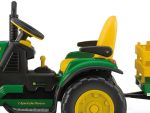 Peg Perego traktor na akumulator John Deere Ground Force s prikolicom