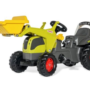 Rolly Toys Kid CLAAS Elios svijetlo zeleni traktor na pedale s utovarivačem