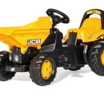 Rolly Toys Kid Dumper JCB traktor na pedale sa kašikom za utovar