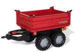 Rolly Toys Mega Trailer crvena prikolica s dvije osovine