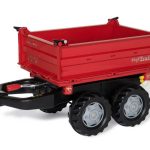 Rolly Toys Mega Trailer crvena prikolica s dvije osovine