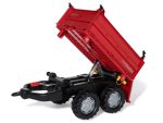 Rolly Toys Mega Trailer crvena prikolica s dvije osovine