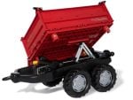 Rolly Toys Mega Trailer crvena prikolica s dvije osovine