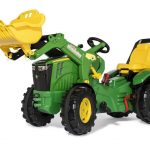 Rolly Toys John Deere 8400R traktor na pedale sa utovarivačem, kočnicom i mjenjačem