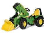 Rolly Toys John Deere 8400R traktor na pedale sa utovarivačem, kočnicom i mjenjačem