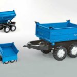 Rolly Toys prikolica Mega plava