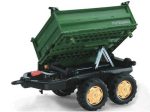 Rolly Toys prikolica Mega zelena sa žutim kotačima