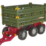 Rolly Toys prikolica Multi zelena - 3 osovine
