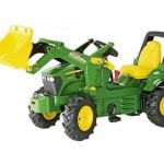 Rolly Toys traktor na pedale John Deere 7930 + prednji utovarivač (gume na zrak, kočnice, dvije brzine)