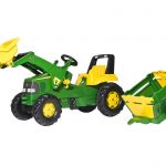 Rolly Toys traktor na pedale John Deere + utovarivač + prikolica