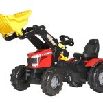 Rolly Toys traktor na pedale Massey Ferguson 7726 + prednji utovarivač
