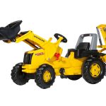 Rolly Toys traktor na pedale New Holland + prednji utovarivač + stražnja kašika