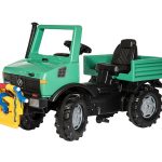 Rolly Toys šumski kamion na pedale Unimog Forst sa vitlom