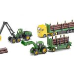 Siku set John Deere šumski