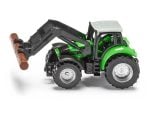 Siku traktor Agrotron TTV + prednji utovarivač za trupce