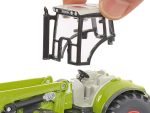 Siku traktor Claas Axion 850 + ruda za kamionske prikolice + prikolica