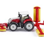 Siku traktor Steyr CVT 6230 + kosilica