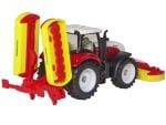 Siku traktor Steyr CVT 6230 + kosilica