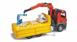 BRUDER KAMION MERCEDES BENZ AROCS SA KRANOM