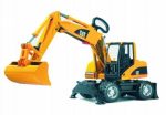 Bruder bager CAT excavator sa kotačima