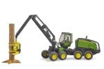 Bruder John Deere 1270G kombajn s deblom stabla
