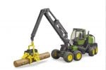 Bruder John Deere 1270G kombajn s deblom stabla