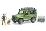 Bruder Karavan Land Rover Vagon sa šumarom i psom