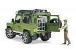 Bruder Karavan Land Rover Vagon sa šumarom i psom