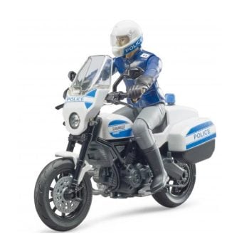 Bruder policijski motor Scrambler Ducati sa Policajcem