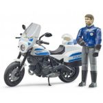 Bruder policijski motor Scrambler Ducati sa Policajcem