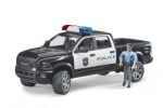 Bruder RAM 2500 Policijsko vozilo s policijskim službenikom