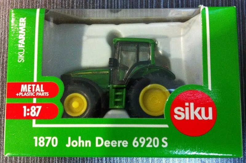 SIKU JOHN DEERE 6920S 2 SIKU JOHN DEERE 6920S