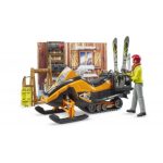 Bruder set Planinarski dom sa Snowmobilom