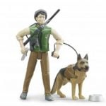 Bruder Šumski rendžer s psom i opremom