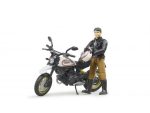 Bruder Ducati Desert motor i vozač