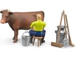 Bruder set farmer i krava