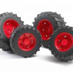 Bruder dodatni kotači crveni za seriju 3000