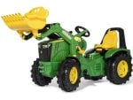 Rolly Toys John Deere 8400R traktor na pedale s utovarivačem