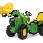 Rolly Toys John Deere 8400R traktor na pedale s utovarivačem