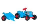 Rolly Toys traktor na pedale Classic plavi + prikolica