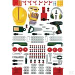 Klein radni stol – mini radionica Bosch 150 komada - Slika 2