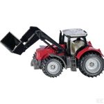 Siku traktor Massey Ferguson sa prednjim utovarivačem