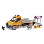 Bruder MB Sprinter komunalno vozilo sa svjetlosnim i zvučnim modulom, vozačem i dodatnom opremom