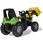 Rolly Toys Farmtrac Premium II Deutz 8280 TTV traktor na pedale sa utovarivačem - Slika 7