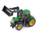 Siku traktor John Deere sa crnim prednjim utovarivačem - Slika 3
