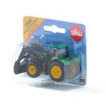 Siku traktor John Deere sa crnim prednjim utovarivačem - Slika 6