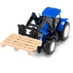 Siku traktor New Holland s vilicom za palete i paletom - Slika 2