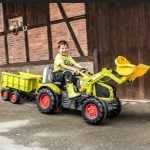 Rolly Toys X-Trac Premium Claas traktor na pedale sa utovarivačem - Slika 2