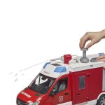Bruder Vatrogasno spasilačko vozilo MB Sprinter sa svjetlosnim i zvučnim modulom - Slika 4