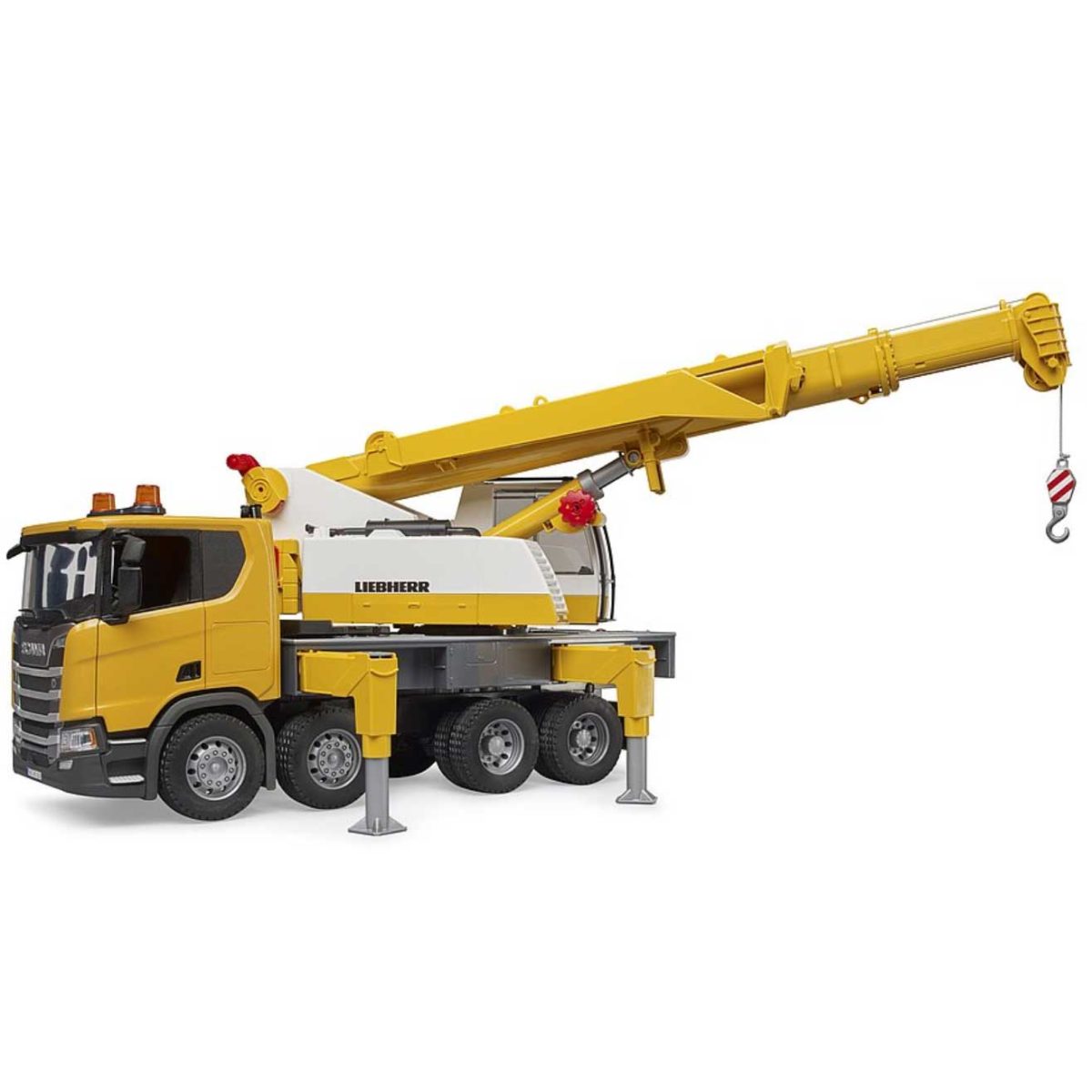 Bruder kamion dizalica Scania Super 560R Liebherr sa svjetlosnim i zvučnim modulom - Slika 4